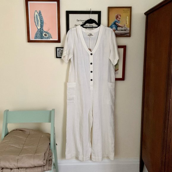 Sugar Candy Mountain Pants - NWT Sugar Candy Mountain Sunflower Jumpsuit Medium